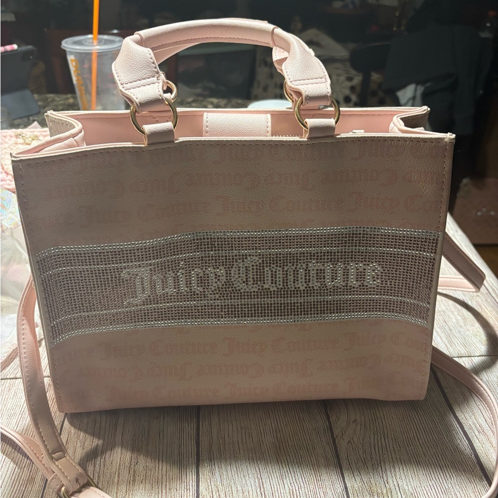 Juicy Couture Pink Rhinestone bag